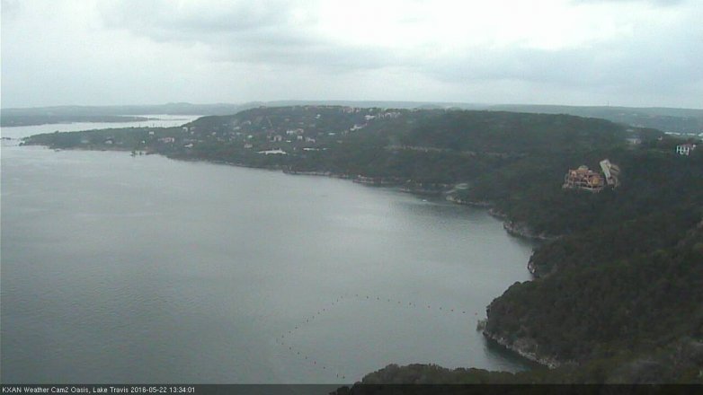 Lake Travis webcam, May 22, 2016 1:00 PM CT