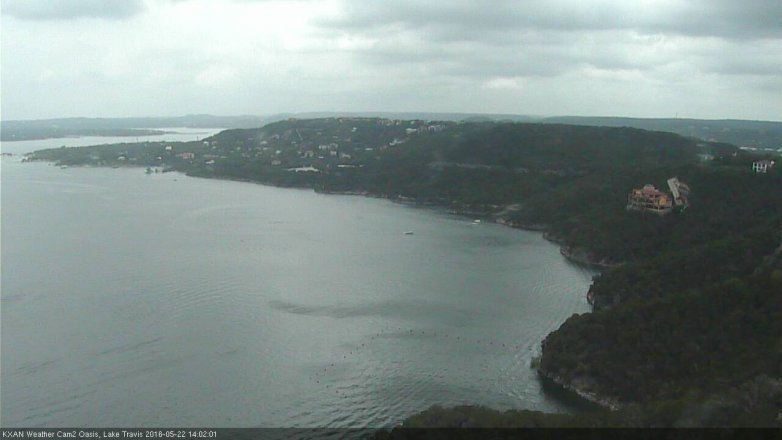 Lake Travis webcam, May 22, 2016 1:05 PM CT