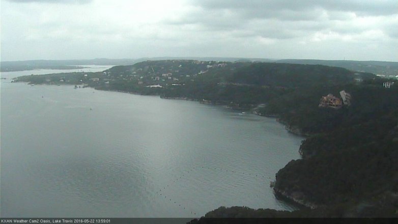 Lake Travis webcam, May 22, 2016 1:30 PM CT