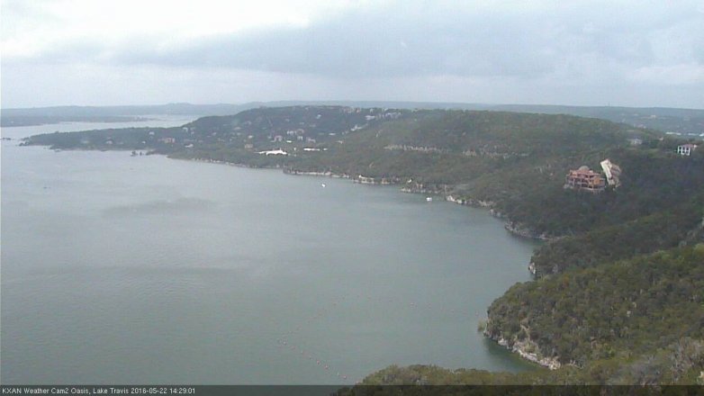 Lake Travis webcam, May 22, 2016 1:45 PM CT