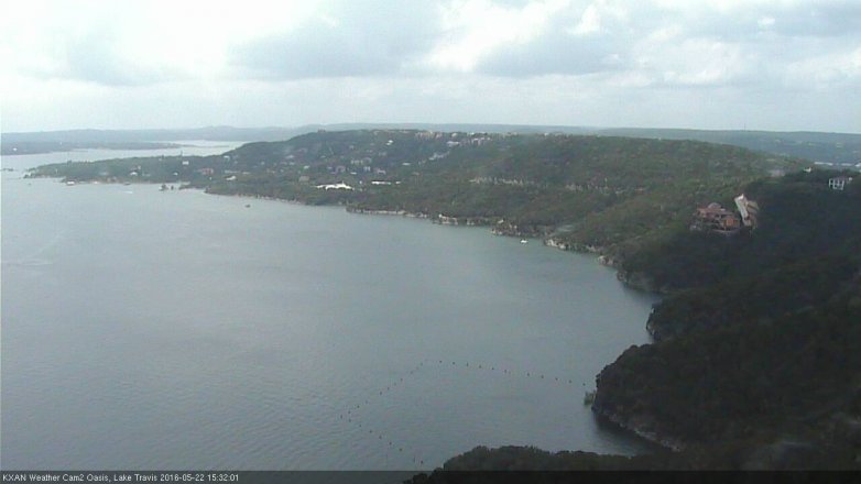Lake Travis webcam, May 22, 2016 2:35 PM CT
