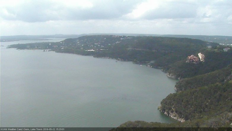 Lake Travis webcam, May 22, 2016 2:45 PM CT