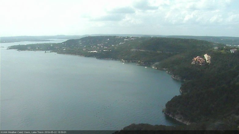 Lake Travis webcam, May 22, 2016 3:10 PM CT