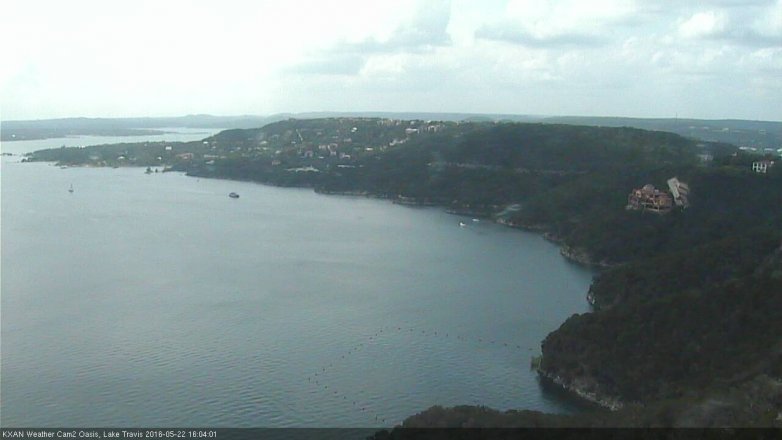 Lake Travis webcam, May 22, 2016 3:20 PM CT