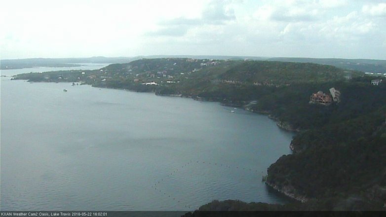 Lake Travis webcam, May 22, 2016 3:30 PM CT