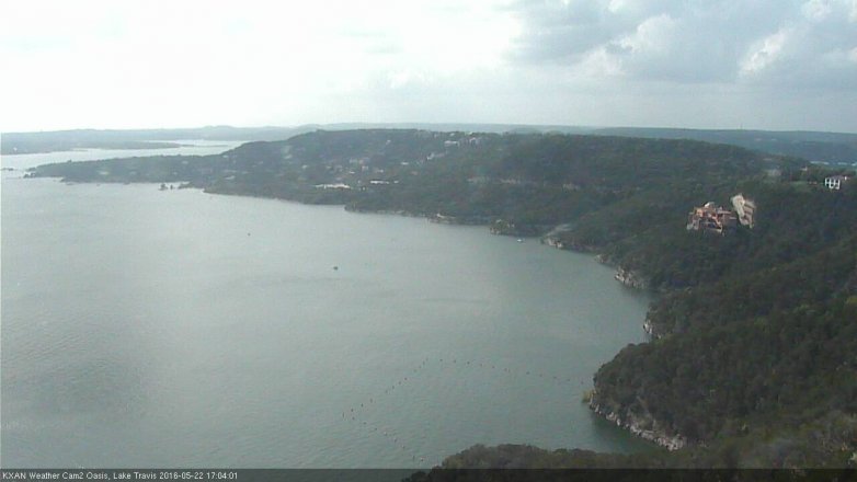 Lake Travis webcam, May 22, 2016 4:10 PM CT