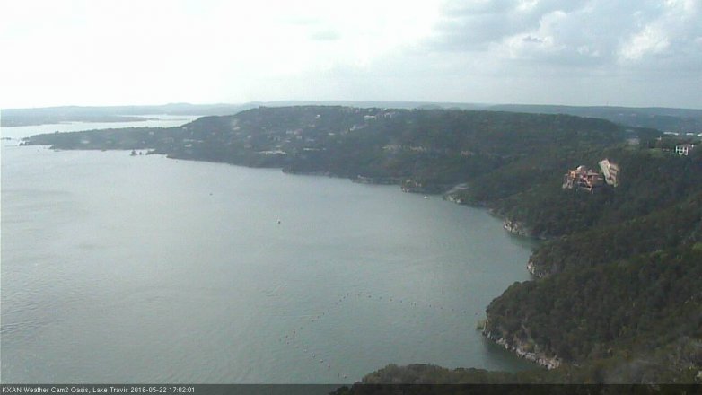 Lake Travis webcam, May 22, 2016 4:15 PM CT