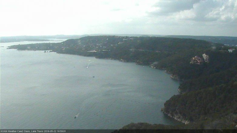 Lake Travis webcam, May 22, 2016 4:25 PM CT