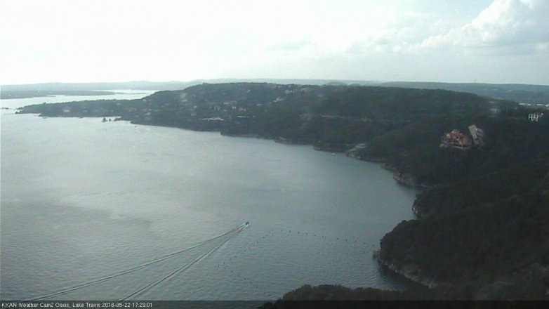 Lake Travis webcam, May 22, 2016 4:35 PM CT