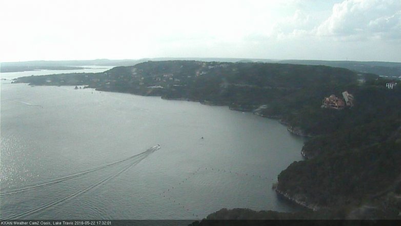 Lake Travis webcam, May 22, 2016 4:50 PM CT