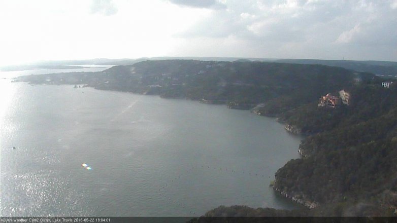 Lake Travis webcam, May 22, 2016 5:35 PM CT