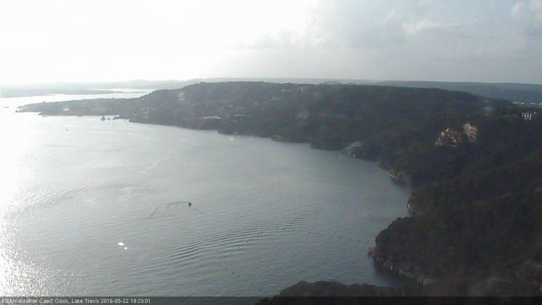 Lake Travis webcam, May 22, 2016 5:50 PM CT