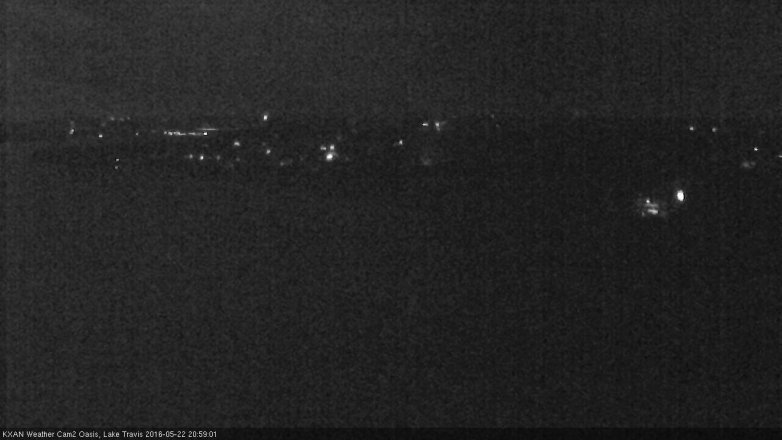 Lake Travis webcam, May 22, 2016 8:25 PM CT