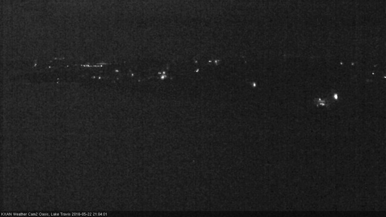 Lake Travis webcam, May 22, 2016 8:35 PM CT