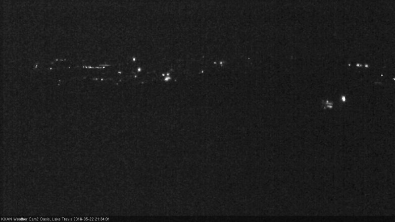 Lake Travis webcam, May 22, 2016 8:50 PM CT