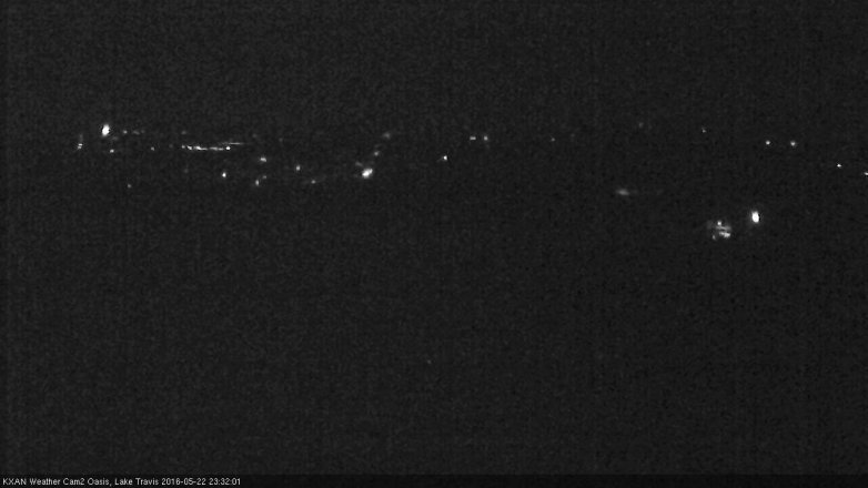 Lake Travis webcam, May 22, 2016 10:40 PM CT