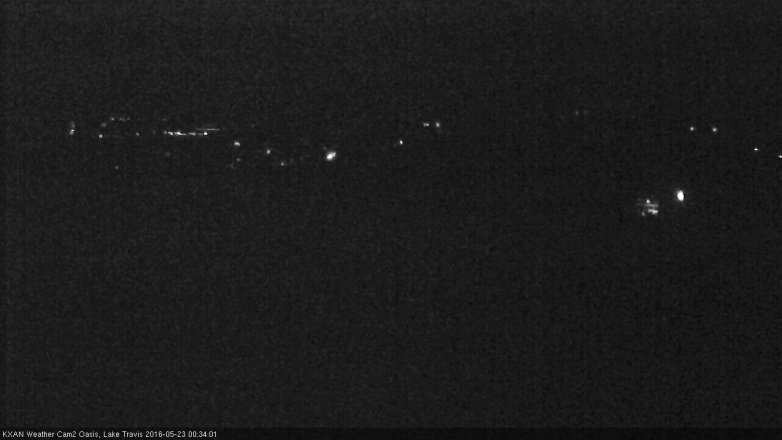 Lake Travis webcam, May 22, 2016 12:00 AM CT