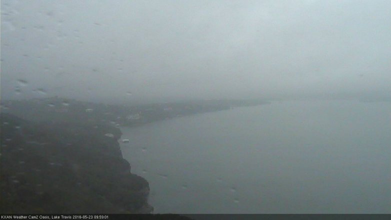 Lake Travis webcam, May 23, 2016 9:05 AM CT