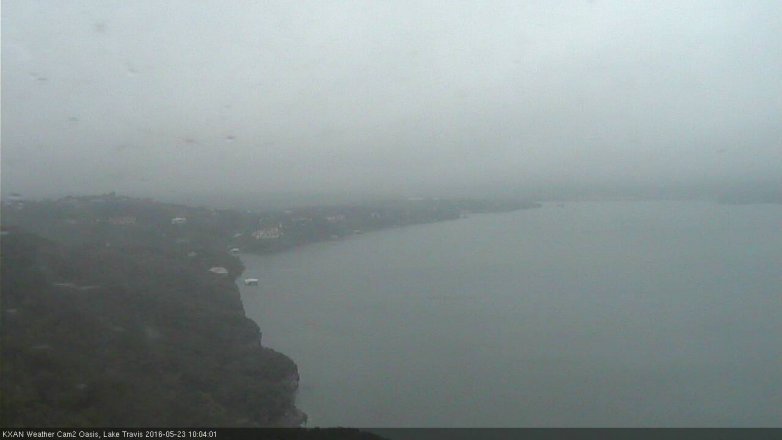 Lake Travis webcam, May 23, 2016 9:15 AM CT