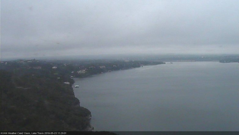 Lake Travis webcam, May 23, 2016 10:45 AM CT