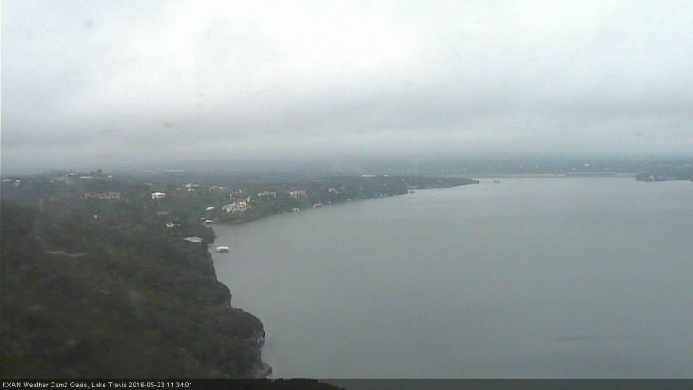 Lake Travis webcam, May 23, 2016 11:00 AM CT