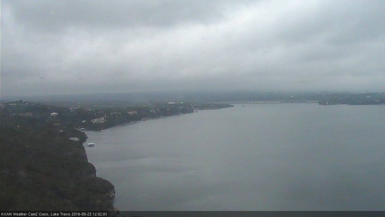 Lake Travis webcam, May 23, 2016 11:05 AM CT
