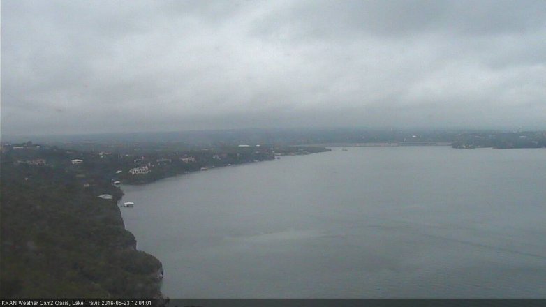 Lake Travis webcam, May 23, 2016 11:10 AM CT