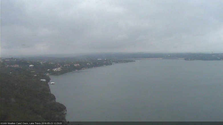 Lake Travis webcam, May 23, 2016 11:50 AM CT