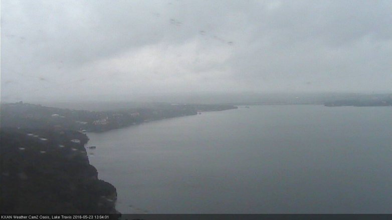Lake Travis webcam, May 23, 2016 12:30 PM CT