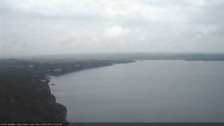 Lake Travis webcam, May 23, 2016 12:45 PM CT