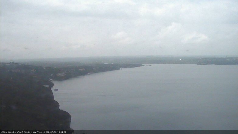 Lake Travis webcam, May 23, 2016 1:00 PM CT