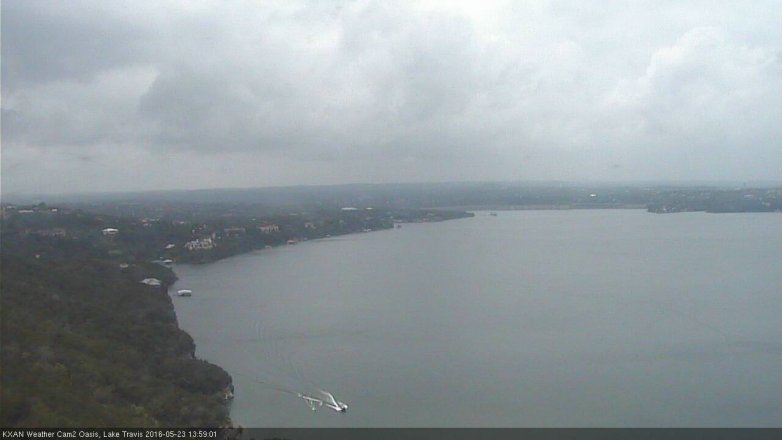 Lake Travis webcam, May 23, 2016 1:10 PM CT