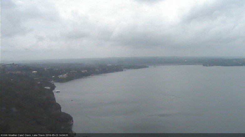 Lake Travis webcam, May 23, 2016 1:30 PM CT