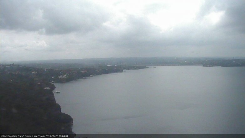 Lake Travis webcam, May 23, 2016 2:10 PM CT