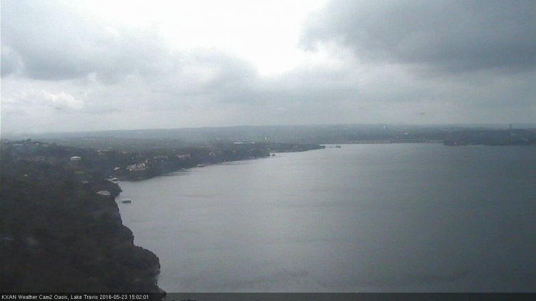 Lake Travis webcam, May 23, 2016 2:20 PM CT