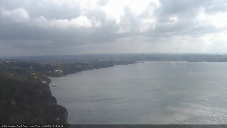 Lake Travis webcam, May 23, 2016 4:15 PM CT