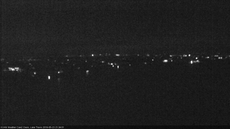 Lake Travis webcam, May 23, 2016 8:55 PM CT