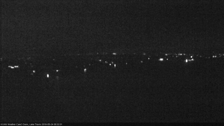 Lake Travis webcam, May 23, 2016 11:55 PM CT