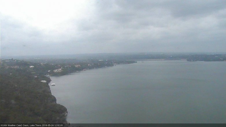 Lake Travis webcam, May 24, 2016 11:05 AM CT