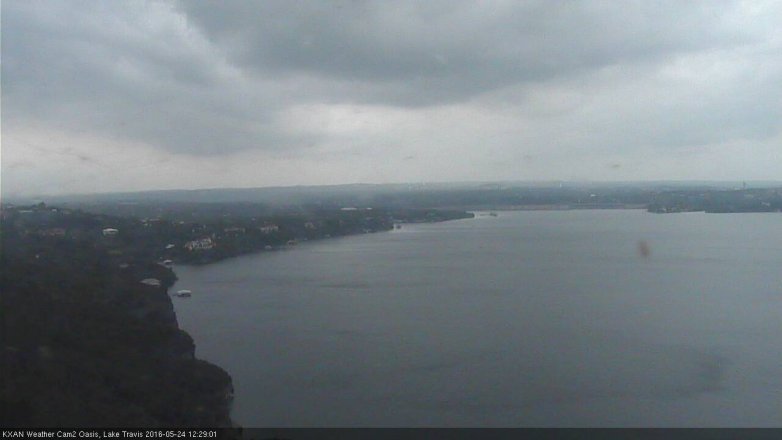 Lake Travis webcam, May 24, 2016 11:40 AM CT