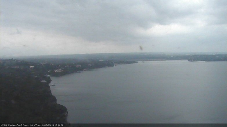 Lake Travis webcam, May 24, 2016 11:50 AM CT