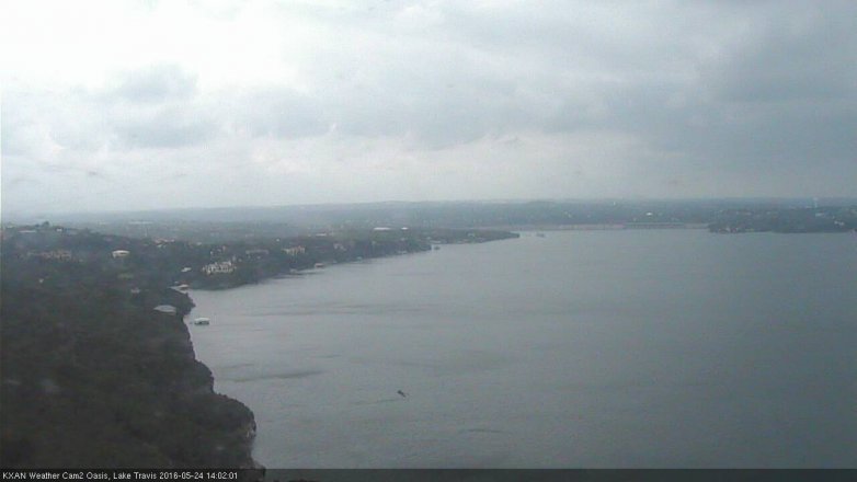 Lake Travis webcam, May 24, 2016 1:05 PM CT