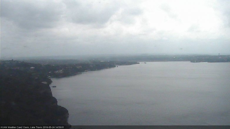 Lake Travis webcam, May 24, 2016 2:10 PM CT