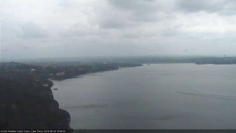 Lake Travis webcam, May 24, 2016 2:25 PM CT