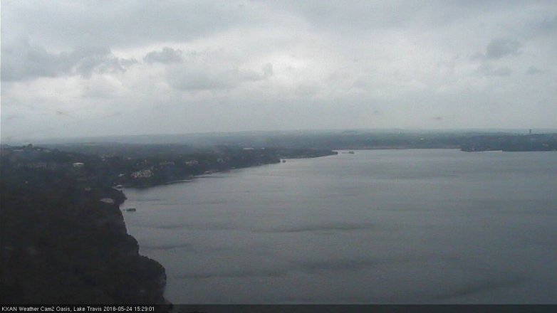 Lake Travis webcam, May 24, 2016 2:40 PM CT