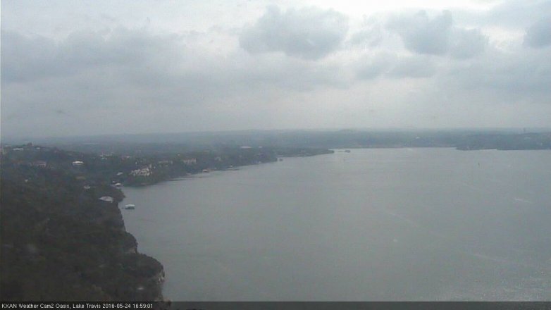 Lake Travis webcam, May 24, 2016 4:25 PM CT