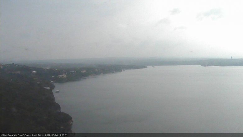 Lake Travis webcam, May 24, 2016 5:15 PM CT