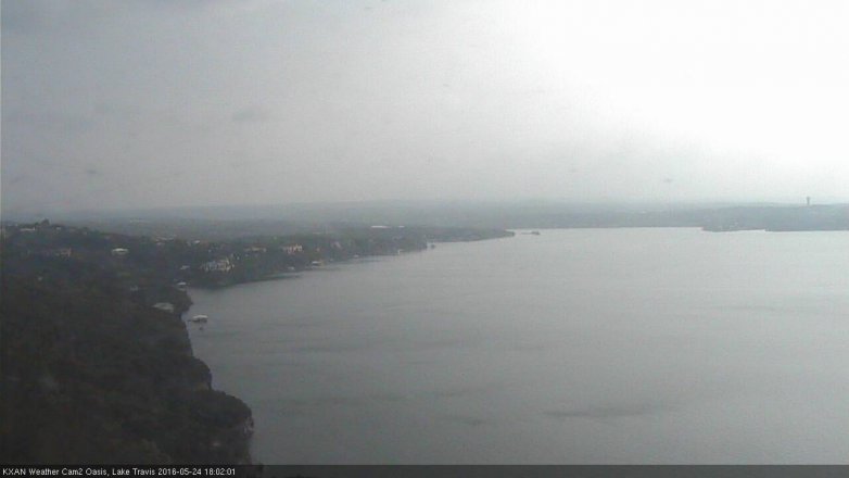 Lake Travis webcam, May 24, 2016 5:20 PM CT