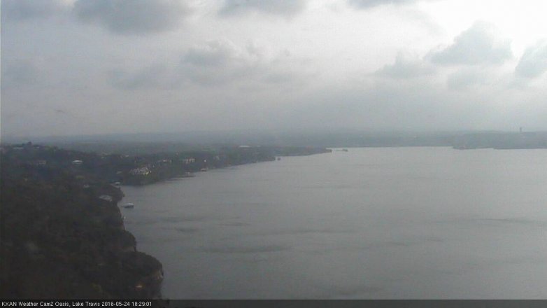 Lake Travis webcam, May 24, 2016 5:35 PM CT