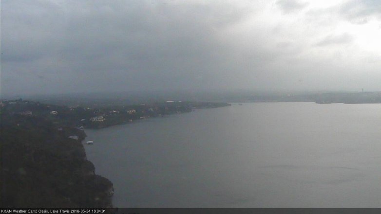 Lake Travis webcam, May 24, 2016 6:10 PM CT